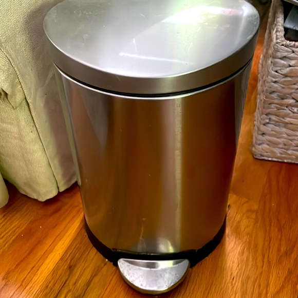 simplehuman Storage & Organization Simple Human Silver Trashcan
